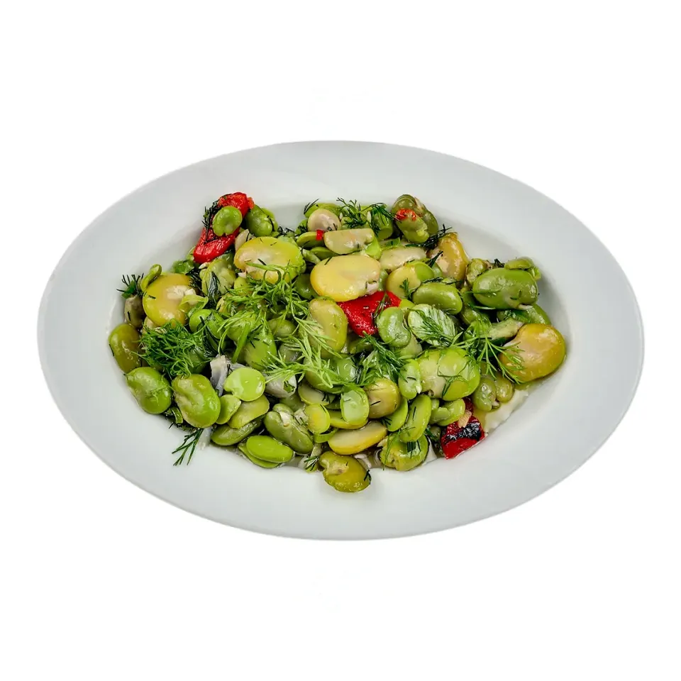 Shelled Broad Beans in Olive Oil